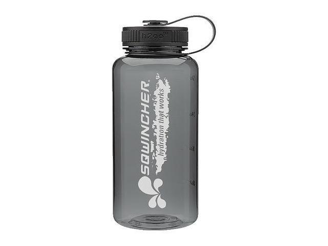 Photos - Other household accessories SQWINCHER 158300312 Water Bottle, 30ozCap., Gray, Polycarbonate