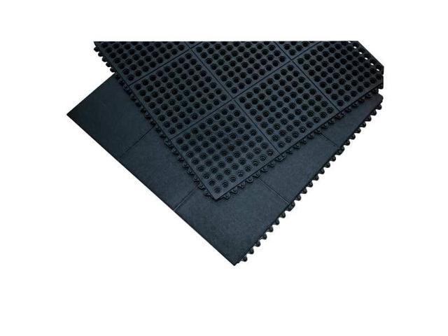 WEARWELL 572 Ramp Edge, 3 in W x Nitrile Rubber, Yellow