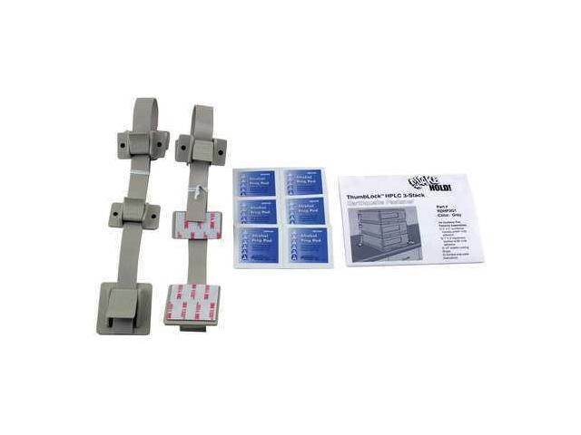 QUAKEHOLD! RD.HP.3G.1 HPLC 3-Stack Fastener Kit,Gray