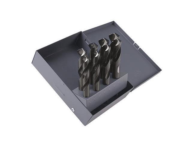 Photos - Other Power Tools Cle-Line C22761 8PC 1/2 Silver and Deming Reduced Shank Drill Set 