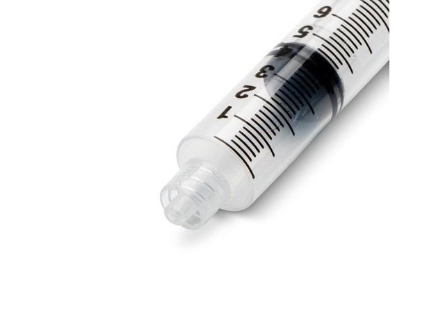 WELLER M10LLASSM Dispensing Syringe, 10 mL, Manual, Luer Lock, Plastic,