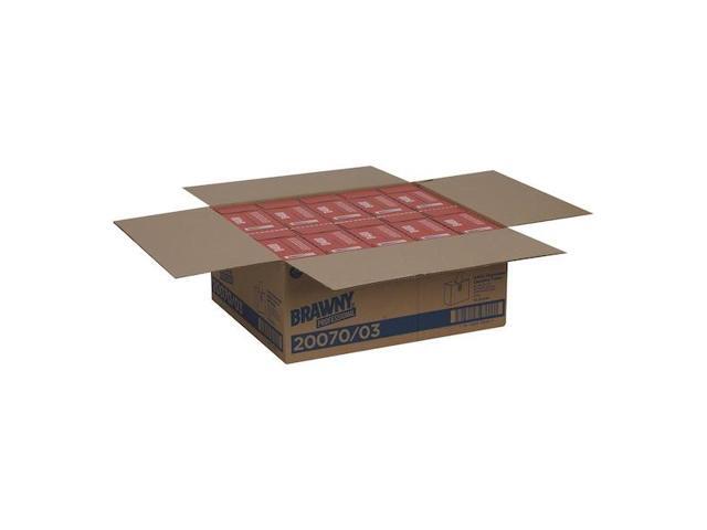 BRAWNY 20070/03 Dry Wipe, Brawny Pro, Dispenser Box, Double Recreped DRC, 90