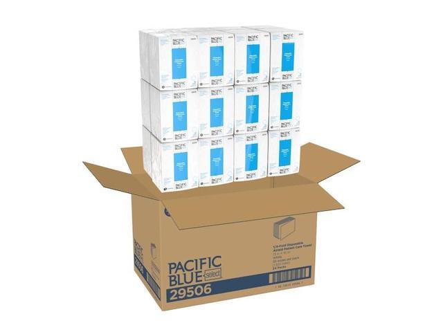 GEORGIA-PACIFIC 29506 Pacific Blue Select Dry Wipe, 1 Ply, 55 Sheets, No Roll,