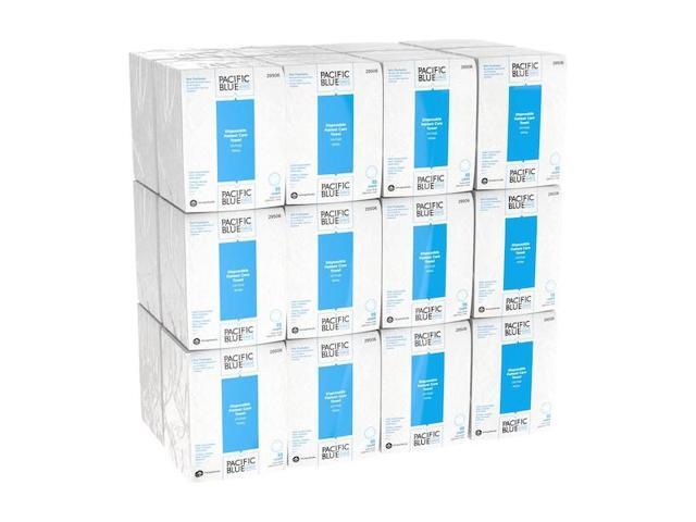 GEORGIA-PACIFIC 29506 Pacific Blue Select Dry Wipe, 1 Ply, 55 Sheets, No Roll,