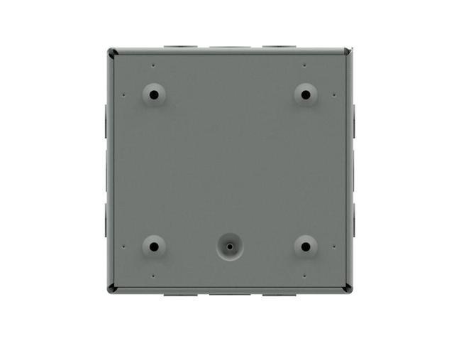 WIEGMANN SC242406 Captive Screws Electrical Enclosures, 24 in H, 6 in D, 24 in
