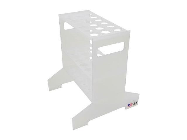 DYNALON 103215-0000 Hydrometer Rack,6x3 Format,White,10'H
