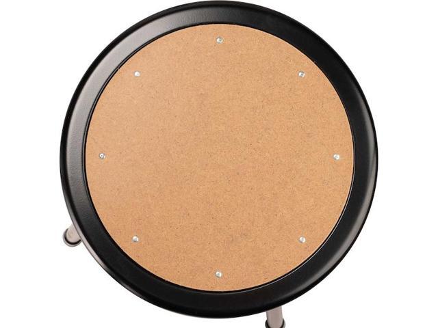 NATIONAL PUBLIC SEATING 6218-10 Round Stool, Height Range 18', Masonite Board