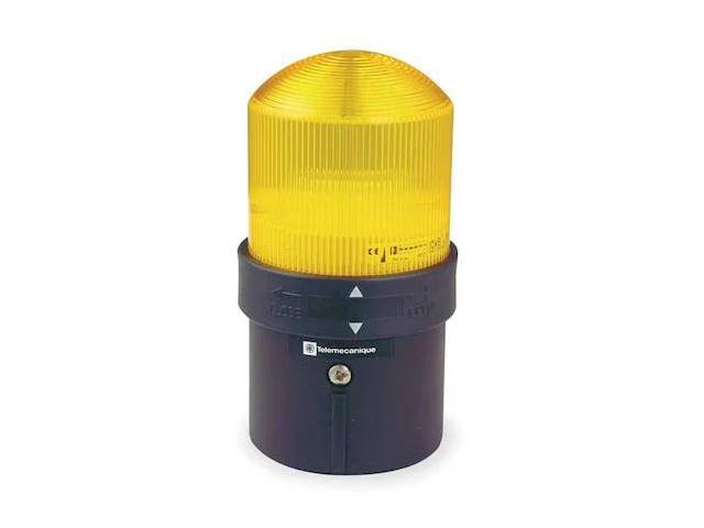 SCHNEIDER ELECTRIC XVBL4M8 Warning Light W/O Lamp, Yellow, LED, 48 to 230V AC,