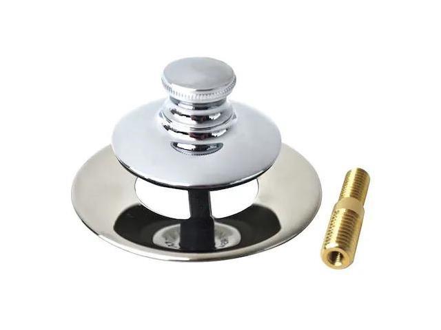 WATCO 48751-PP-CP Bathtub Stopper and Drain,Push Pull