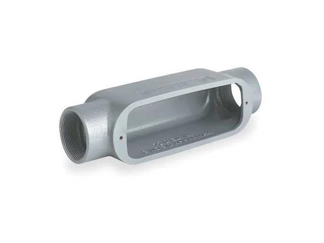 HUBBELL KILLARK OC-5 Conduit Outlet Body,Alum,Trd Sz 1 1/2in