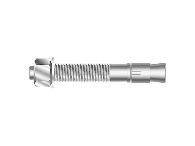 MKT FASTENING 2558312 Sup-r Stud+ Wedge Anchor, 5/8' Dia., 3-1/2' L, Steel