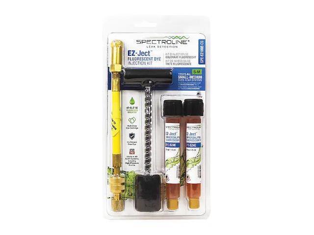 SPECTROLINE SPE-EZ100E-CS Fluorescent Dye,Amber,0.5 oz,Cartridge