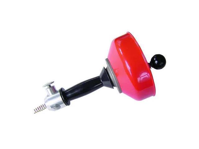 WESTWARD 6ATY1 Drain Cleaner, Manual/Power, 5/16In x 25Ft