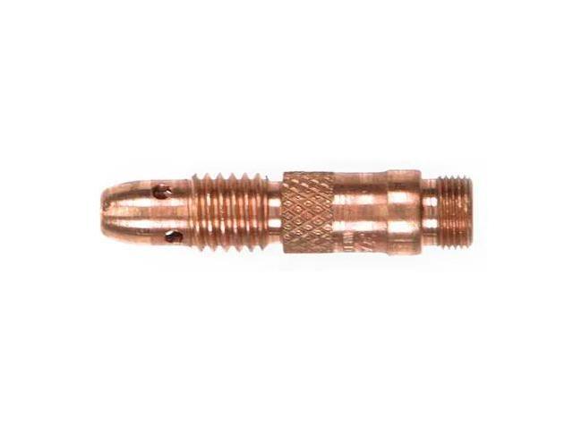 MILLER ELECTRIC 10N32 Collet Body,Copper,3/32 In,PK5