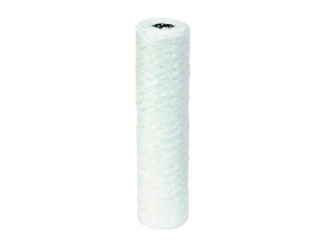 PARKER K19R20G String Wound Filter Cartridge, 10 gpm, 10 Micron, 2-7/16' O.D.,