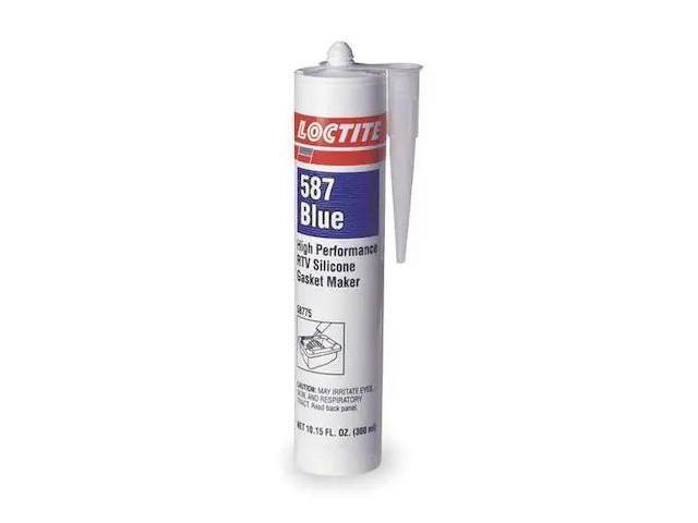 LOCTITE 234590 Low Odor, Noncorrosive RTV Gasket Maker, 300 mL, Blue, Temp