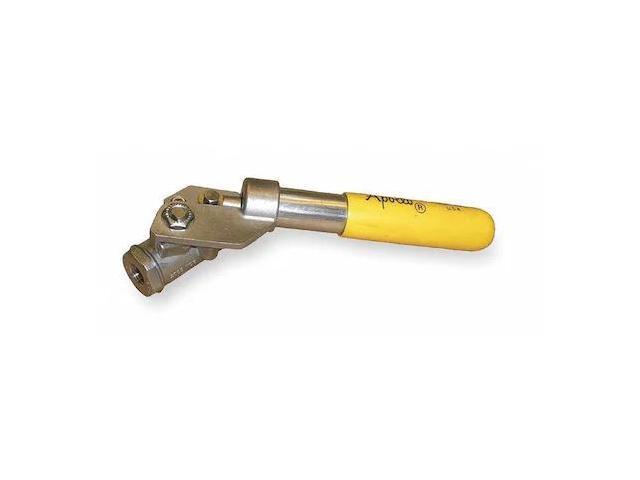 APOLLO VALVES 7650201A 3/8' FNPT Stainless Steel Ball Valve Inline