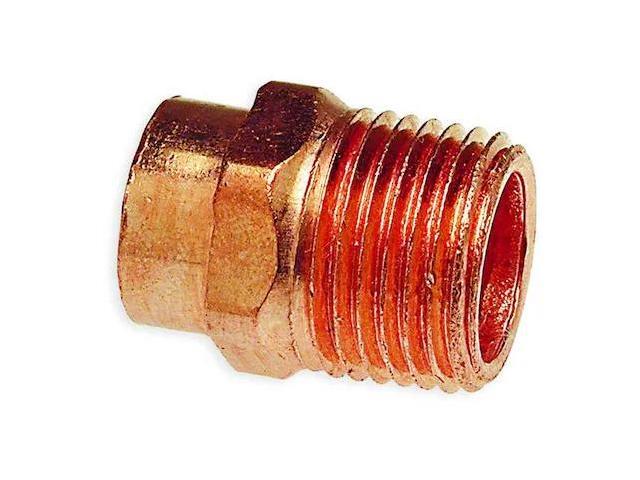 NIBCO 604 21/2 2-1/2' NOM C x 2-1/2' MNPT Copper Adapter