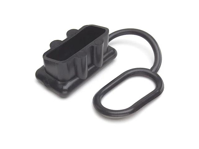 GROTE 84-9456 Protective Cap, Plug-In, PVC, Black, Max. Amps: 175 A