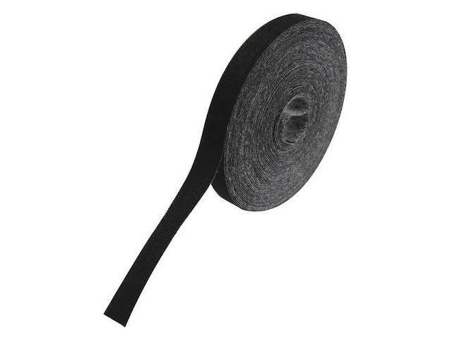 RIP-TIE G-05-075-BK Cable Tie Wrap, 75 ft L, 3/4 in Max Bundle Dia., Black,