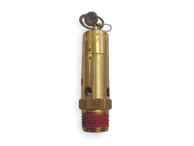 CONTROL DEVICES SF50-1A125 Air Safety Valve,1/2 In Inlet, 125 psi