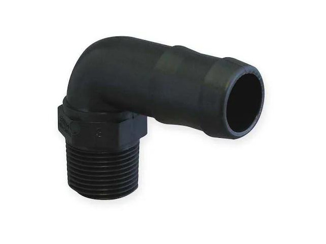 BANJO HB050/075-90 3/4' Barbed x 1/2' MNPT 90 Degree Elbow