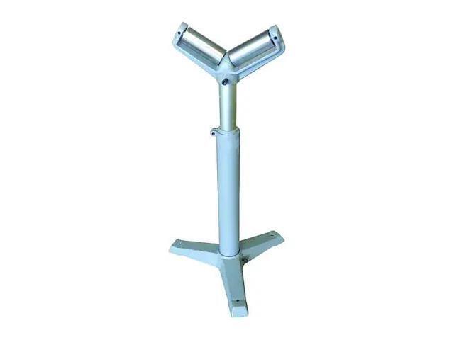 ZORO SELECT 33VE17 Roller Stand,V-Style,27 to 42 in.