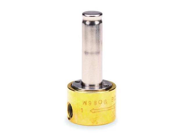 DAYTON 016657 Brass Solenoid Valve Less Coil, Normally Closed, 1/4 in Pipe Size