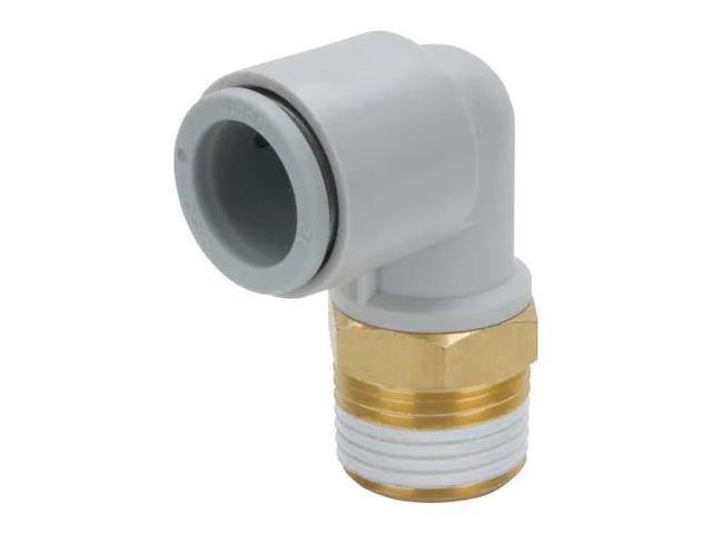SMC KQ2L08-02AS Male Elbow,90 Deg,8mm,TubexMale BSPT