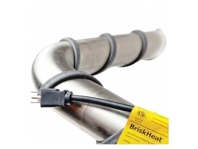 BRISKHEAT FFSL81-24 Heating Cord, 120VAC, 24 ft. L, 2.4 A