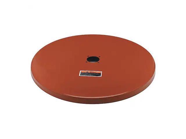 LINCOLN INDUSTRIAL 81523 Open Top Drum Cover,55 Gallons Capacity