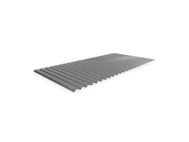 TENNSCO BSD-7236 Decking, Steel, 72 in W, 36 in D, Industrial Gray, Powder