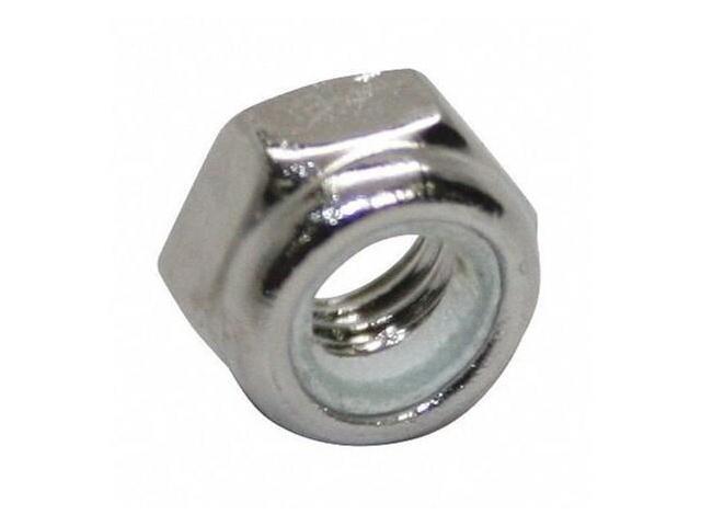 FOREVERBOLT FB3LNM10P25 Nylon Insert Lock Nut, M10-1.50, 316 Stainless Steel,