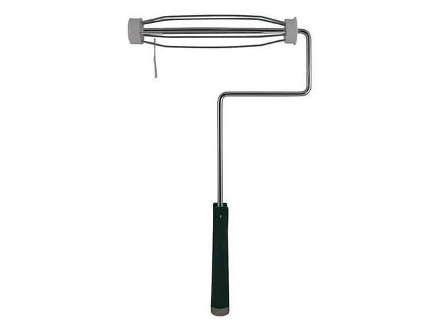 PREMIER 9IF600 Paint Roller Frame, 5 Wire Cage, Plastic Handle, 9' Rollers