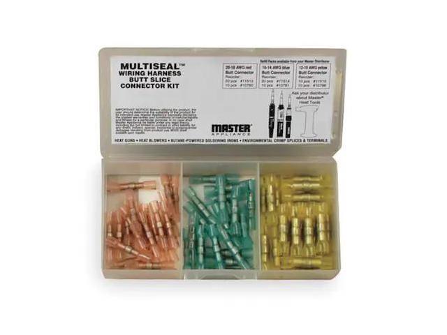 MASTER APPLIANCE 11823 Crimp Connctor Kit,Crimp Trminls,50 pcs.