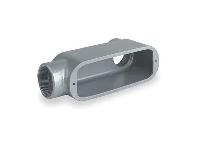 HUBBELL KILLARK OLB-6 Conduit Outlet Body,2 In.