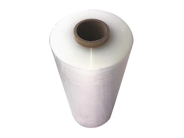 ZORO SELECT 56HG16 Stretch Wrap, 80 ga, Clear, Standard Duty