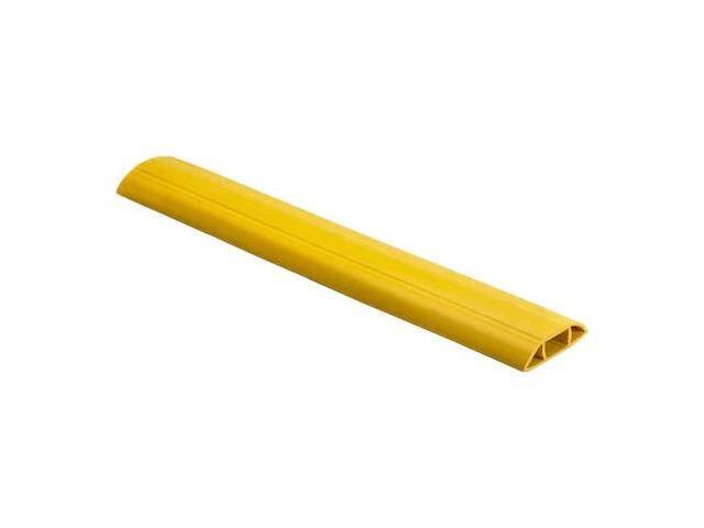 HUBBELL WIRING DEVICE-KELLEMS FT10Y3 Cable Protector, 1-11/16 in H, 3 ft L,