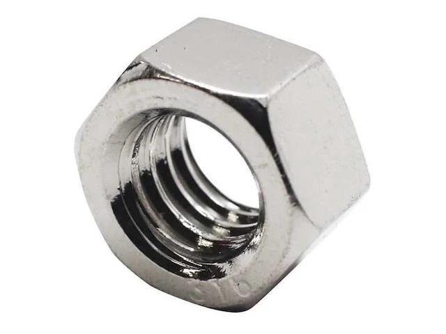 FOREVERBOLT FB3HEXNM10P25 Hex Nut, M10-1.50, 316 Stainless Steel, Not Graded,