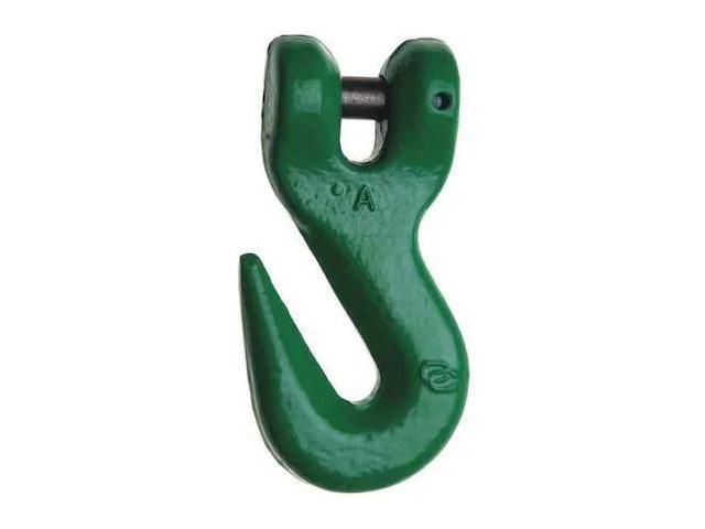 CAMPBELL CHAIN & FITTINGS 5724615 3/8' Quik-Alloy Grab Hook, Grade 100, Painted