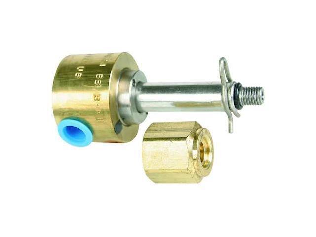 DAYTON 007735 Brass Solenoid Valve Less Coil, Universal, 1/4 in Pipe Size