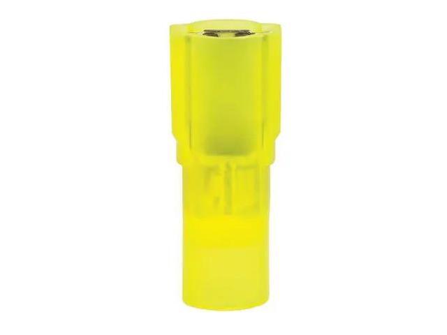 3M FDI10-250Q Female Disconnect, Yellow, 12-10AWG, PK25