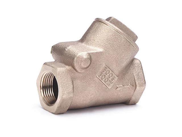 Photos - Other Bathroom Accessories MILWAUKEE VALVE 507 1 1' FNPT Bronze Swing Y Check Valve