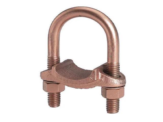 BURNDY GG181 Pipe Ground Clamp,2 In