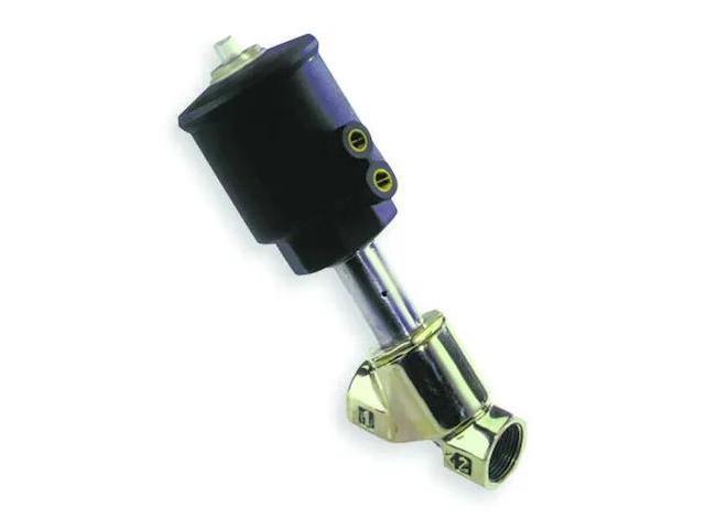 ASCO 8290A017 RedHat Angle Body Piston Valve,Bronze,NC,1.25In