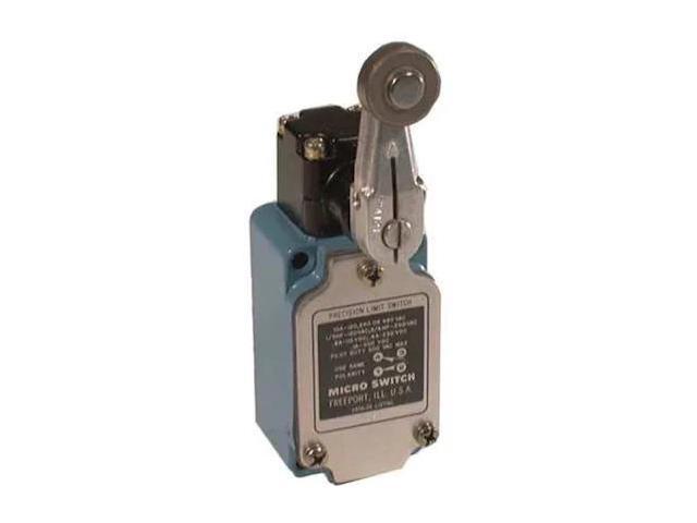 HONEYWELL 1LS19 Limit Switch, Roller Lever, Rotary, 1NC/1NO, 10A at 480V AC,