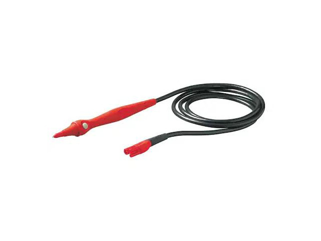 FLUKE TP165X Remote Control Probe, 2mm or 4mm Banana Plugs, 5 ft. 2', PVC, Red