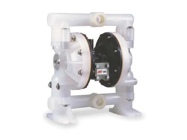 ARO 6661AJ-3EB-C Double Diaphragm Pump, Polypropylene, Air Operated,