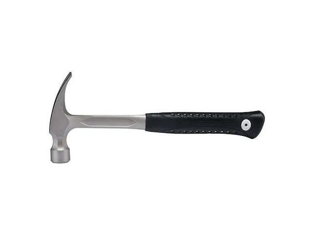 WESTWARD 6DWG9 Rip-Claw Hammer,Steel,Milled,22 Oz
