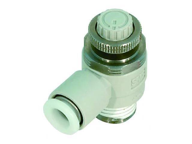 SMC AS2201FG-01-06SA Speed Control Valve,6mm Tube,1/8 In